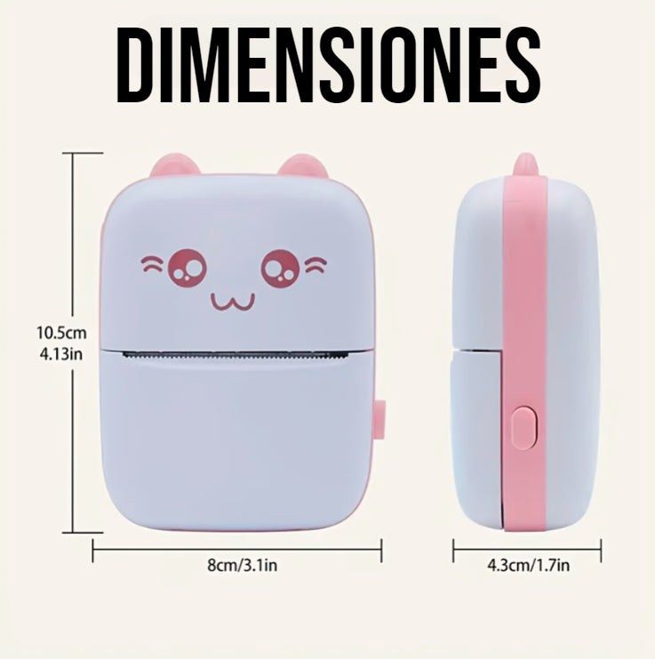 Mini impresora Kawaii