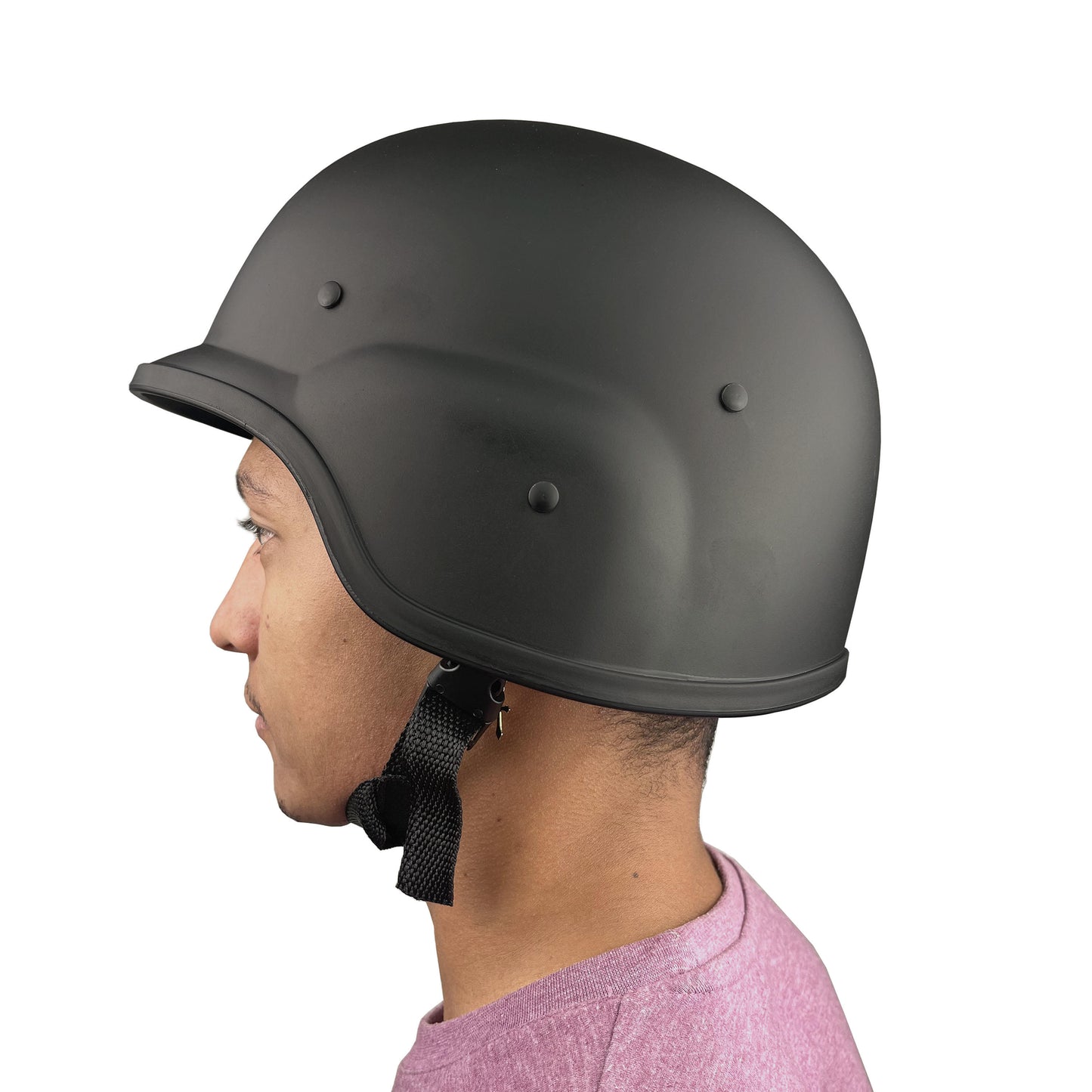 Gray helmet for bikers