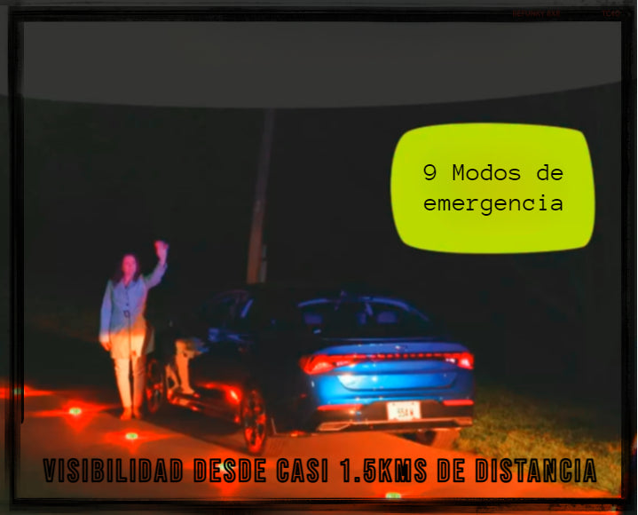 Luz de emergencia Lizard