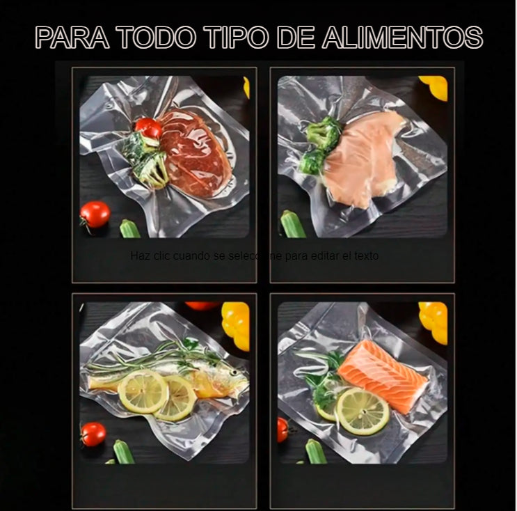 Maquina Selladora al Vacío + 1 Rollo de 5mts
