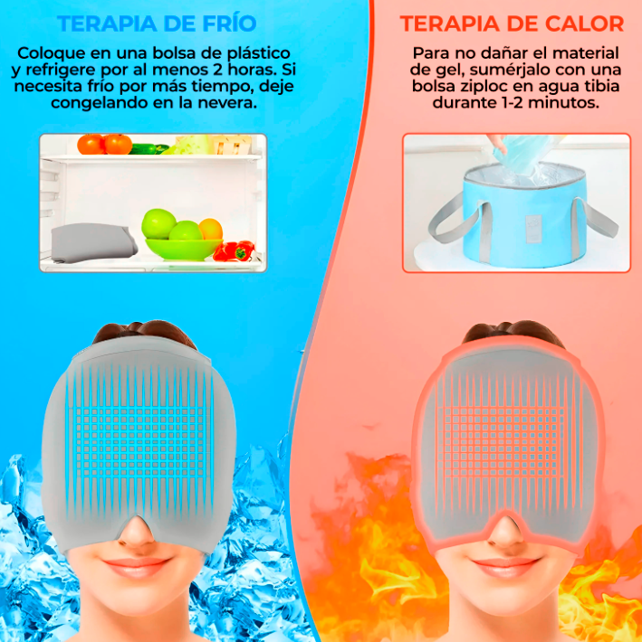 Gorro anti migrañas