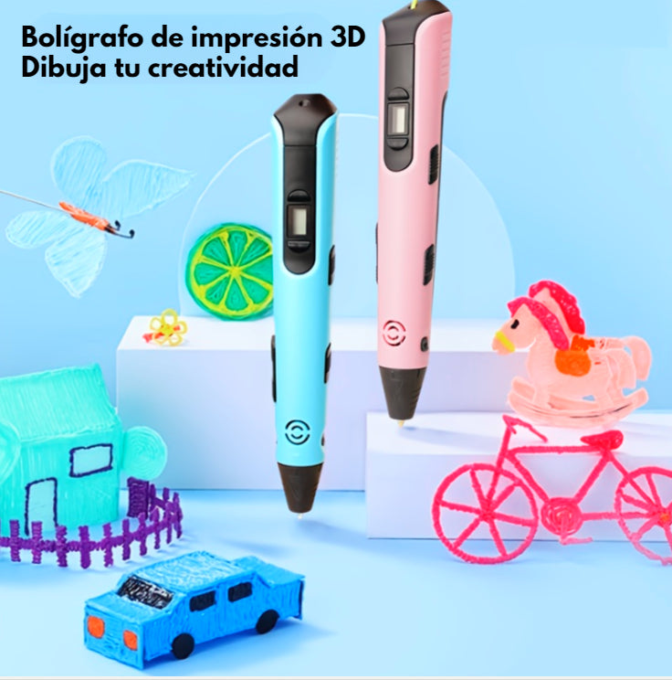 Bolígrafo de impresión 3D