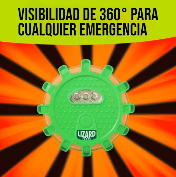 Luz de emergencia Lizard