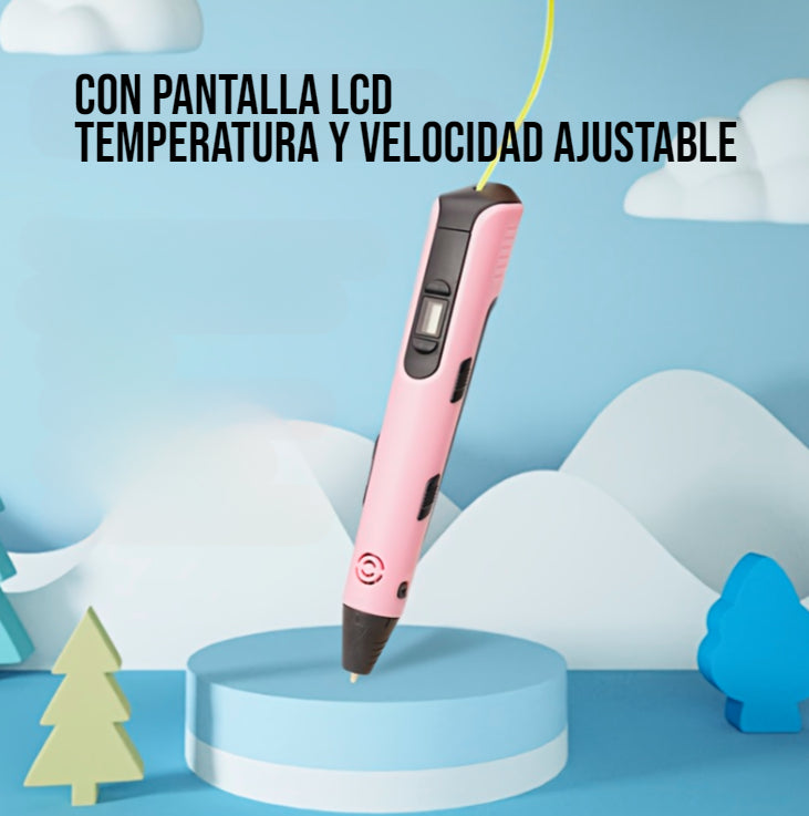 Bolígrafo de impresión 3D