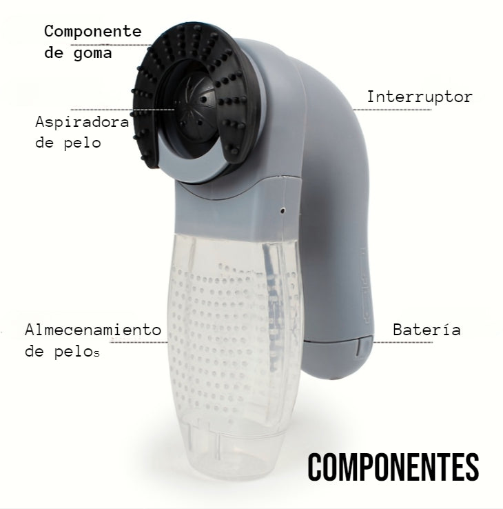 Aspiradora y removedor de Pelo de Mascotas