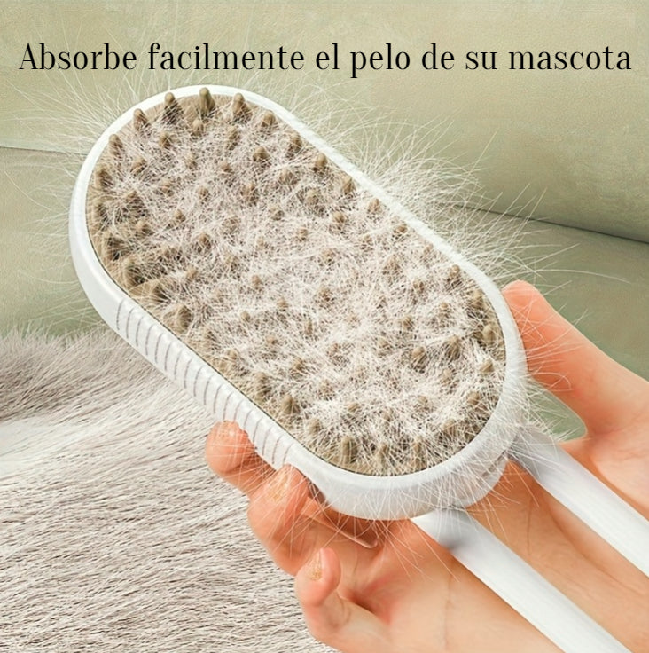 Cepillo a vapor para mascotas