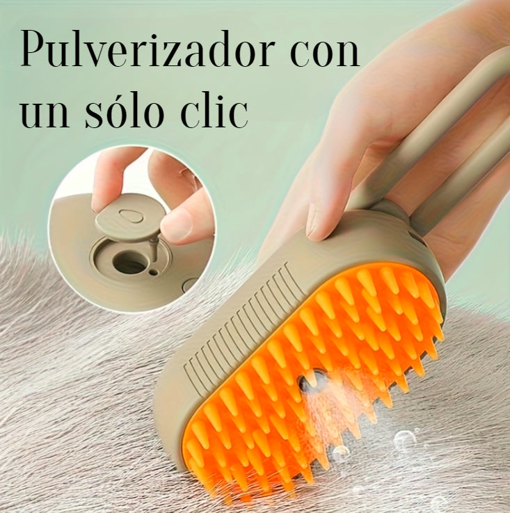 Cepillo a vapor para mascotas