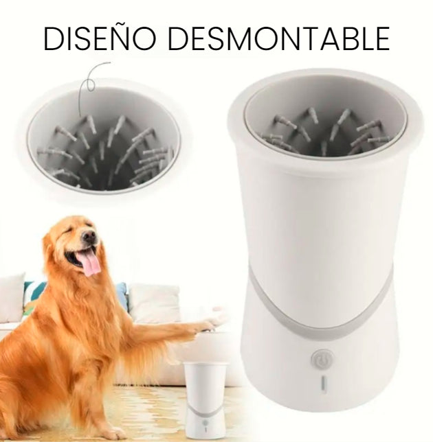 Limpiador automático de patas para mascotas