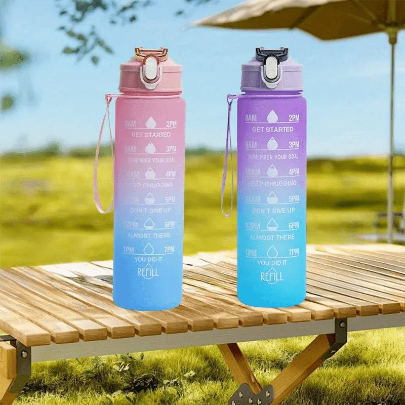 3 Botellas de Agua Motivacional
