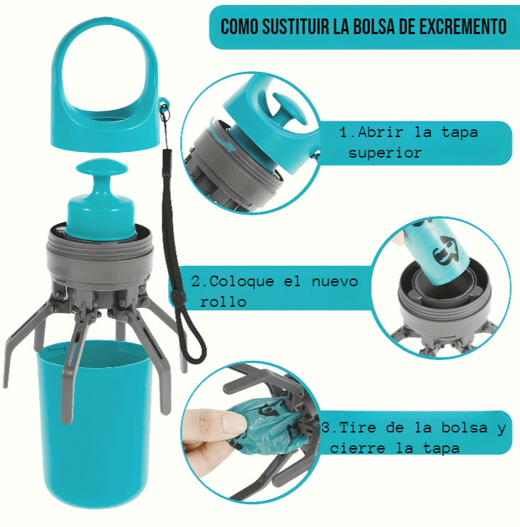 Recogedor de Excrementos de Perro Estilo Araña