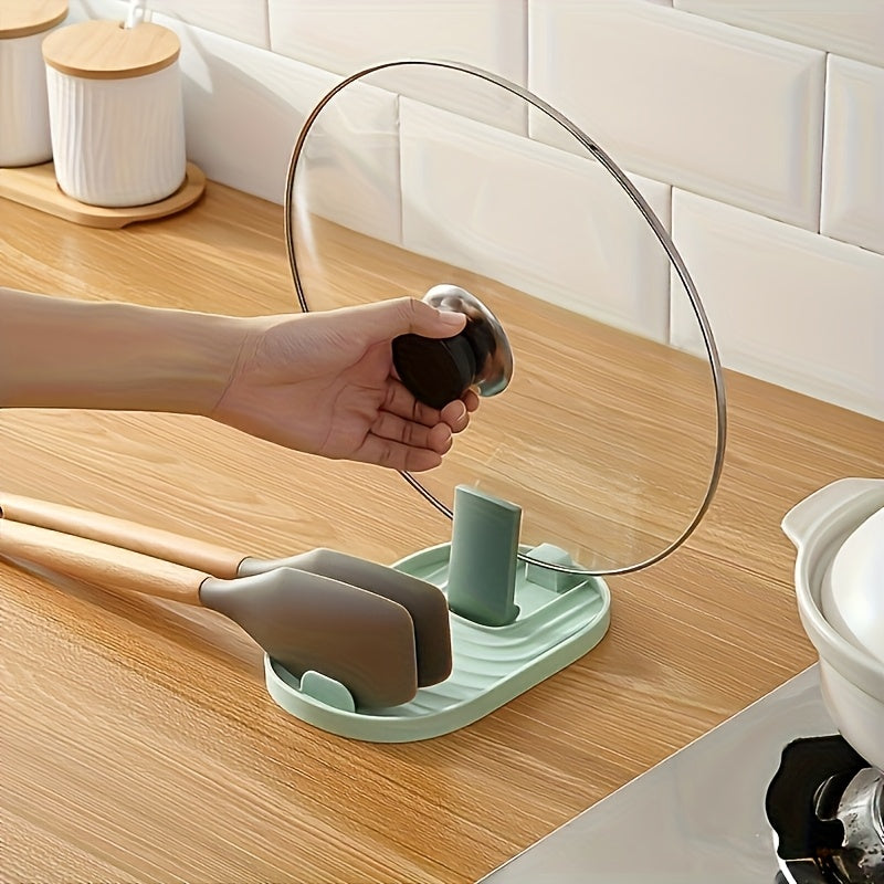 Soporte para tapa de ollas y cucharas