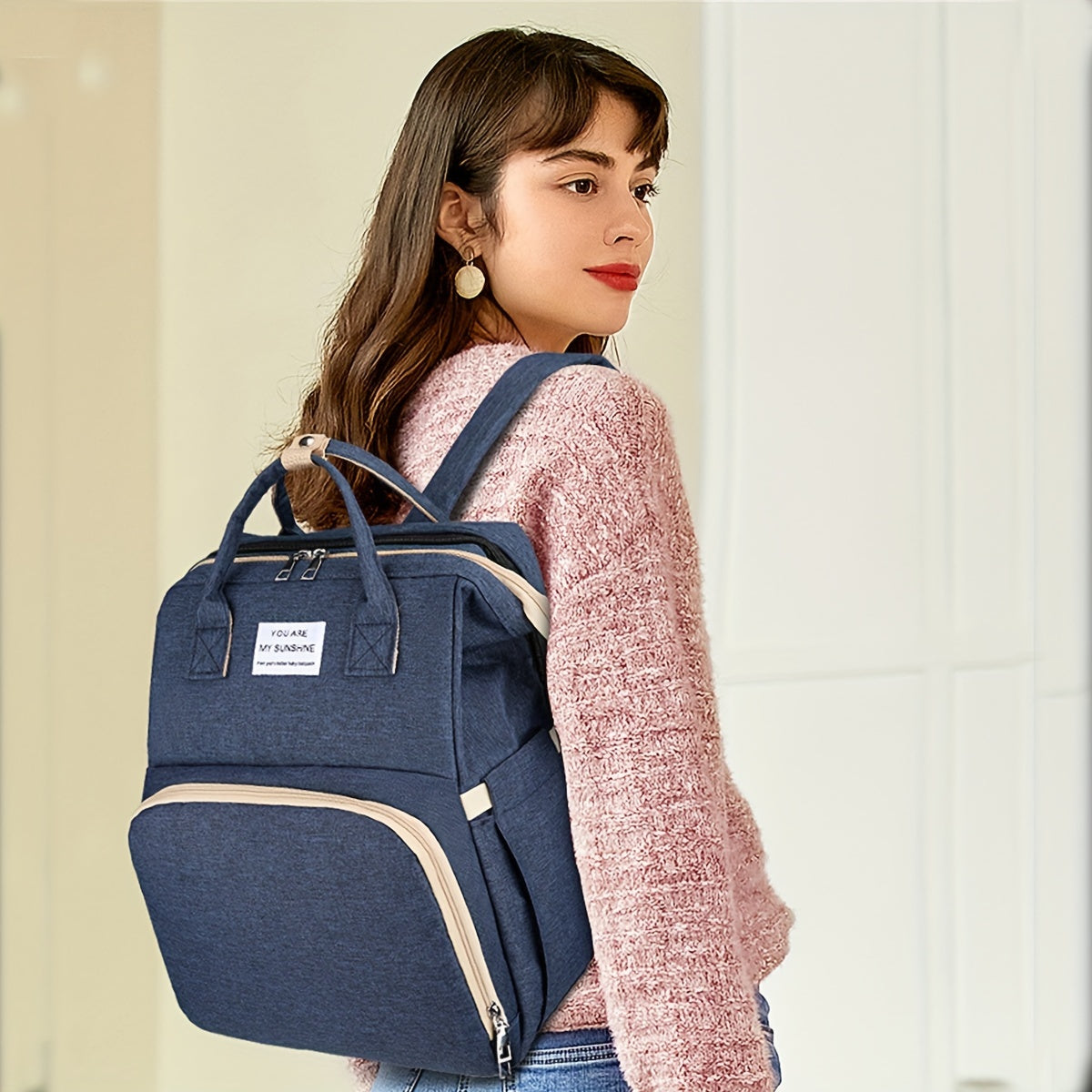 Mochila 3 en 1 _ Cuna / Cambiador