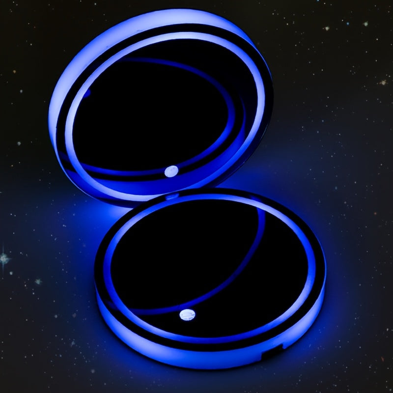 Portavasos LED recargables
