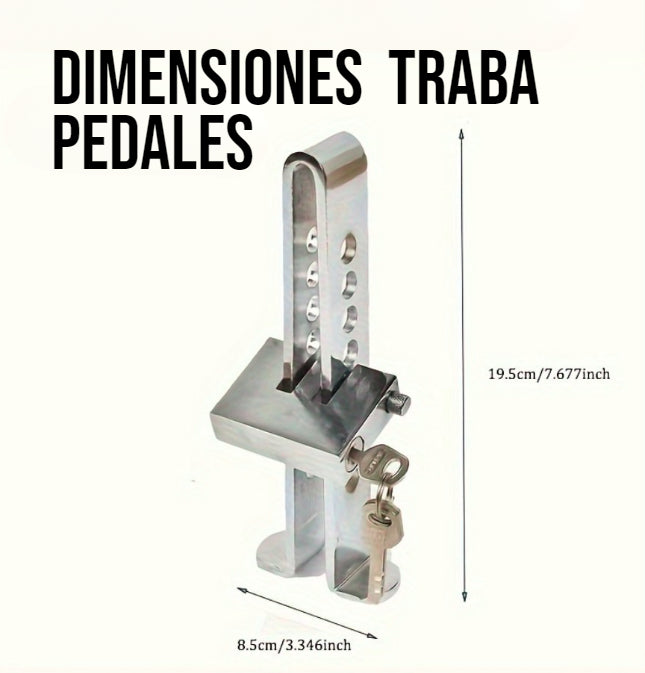 Traba pedales - Auto Antirrobo