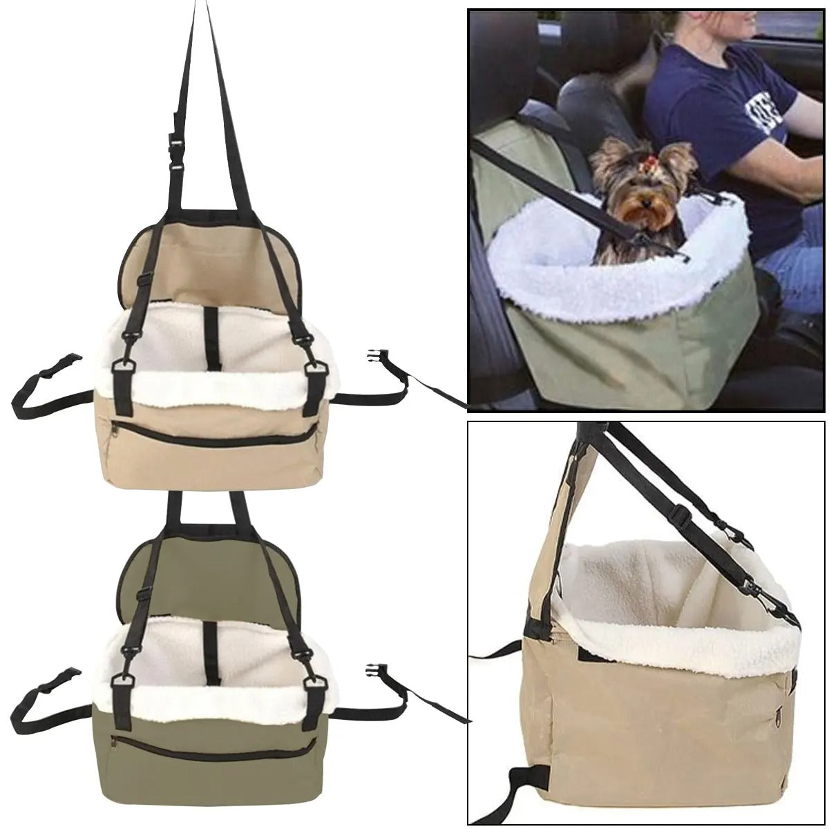 Asiento de Auto para Mascotas