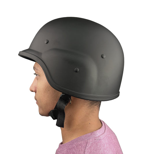 Gray helmet for bikers
