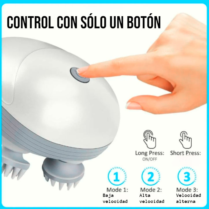 Masajeador capilar portátil