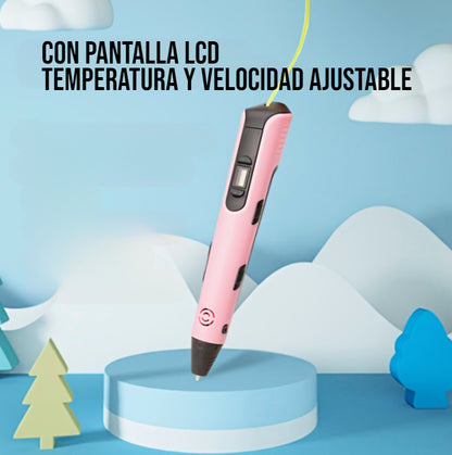 Bolígrafo de impresión 3D