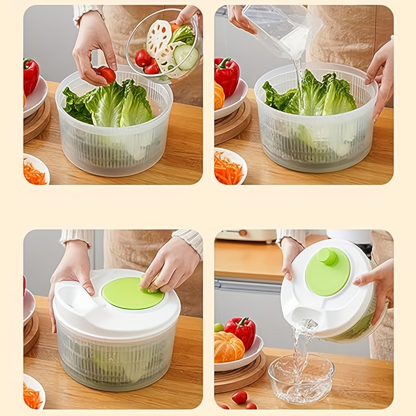 Centrífuga Manual de Verduras