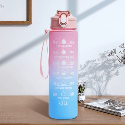 3 Botellas de Agua Motivacional