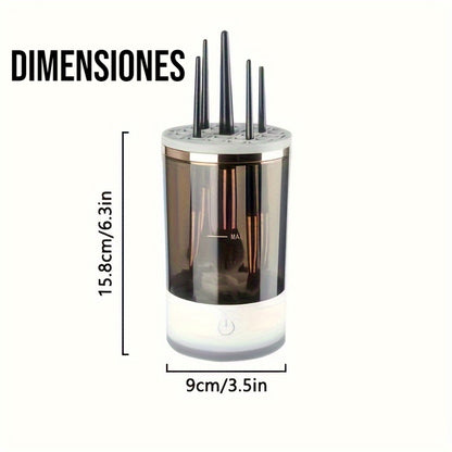 Limpiador de brochas de maquillaje