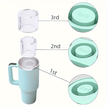 Molde de hielo cilíndricos huecos para vasos Stanley